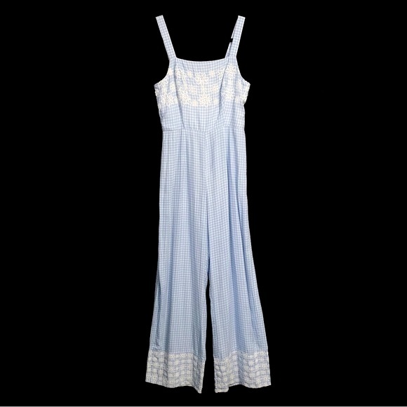 Jessica Simpson Pants - Jessica Simpson Floral Embroidered Jumpsuit